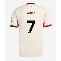 Liverpool Florian Wirtz #7 Vonkajší futbalový dres 2025-26 Krátky Rukáv